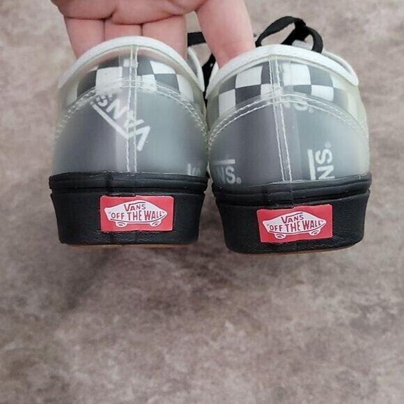 Vans ComfyCush Slip Skool Black & White Checkered Unisex Skateboard Sneakers NEW - Picture 5 of 10